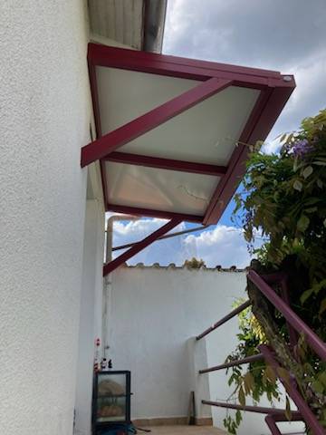 Pose d'une marquise sur Périgueux 